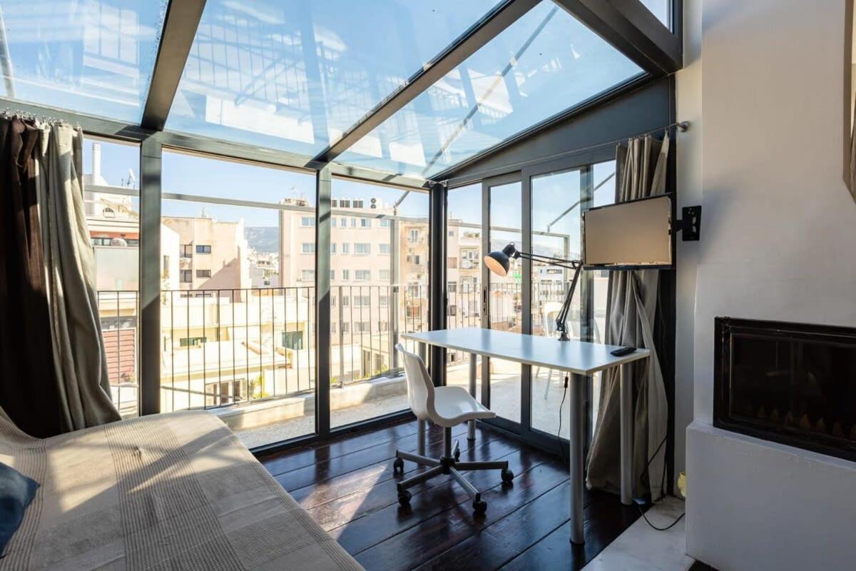 Acropolis Cozy Studio Home In The Heart Of Athen Eksteriør billede