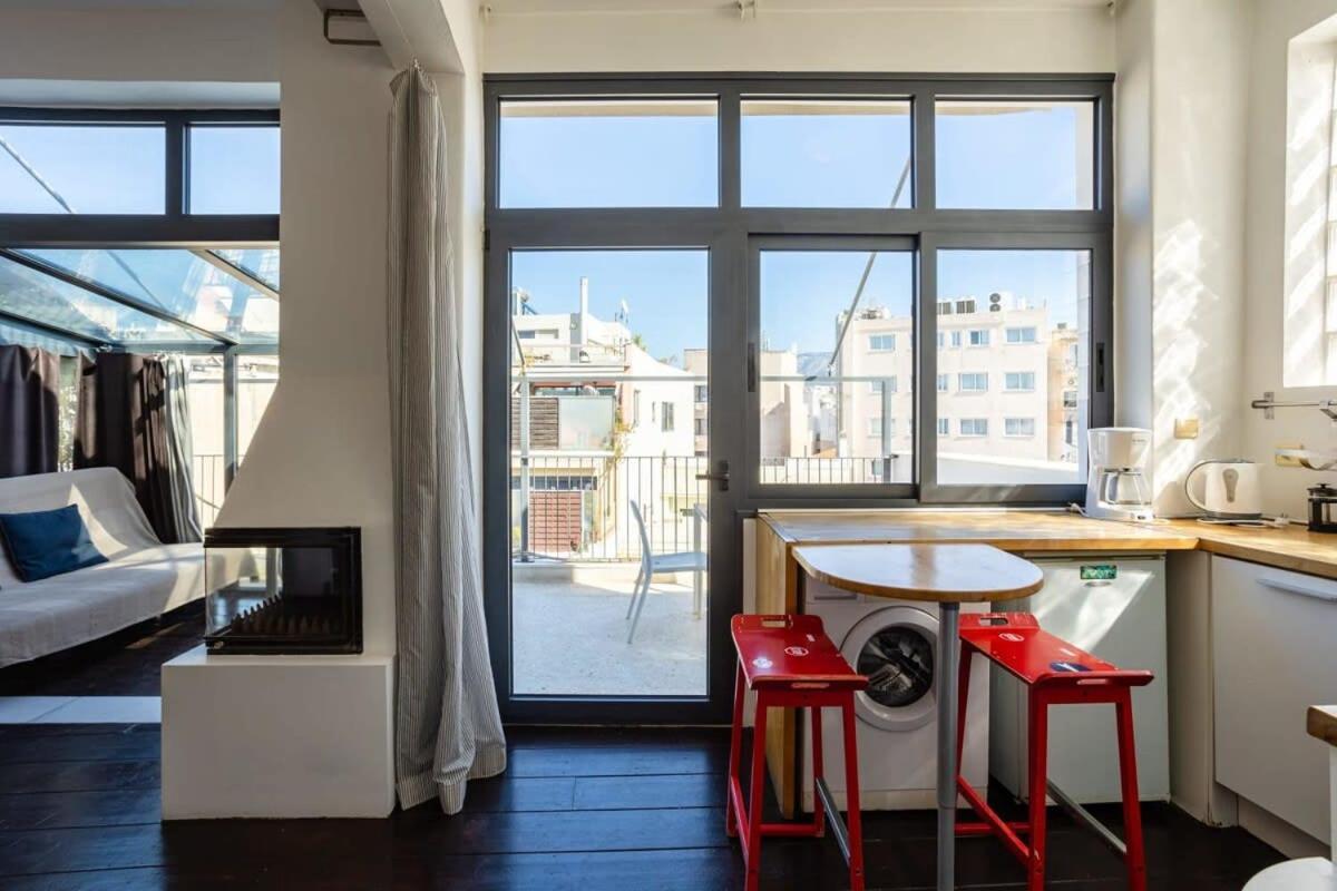 Acropolis Cozy Studio Home In The Heart Of Athen Eksteriør billede