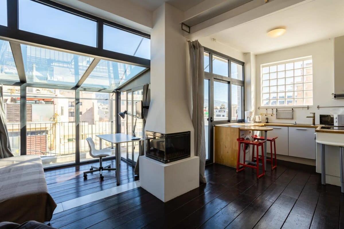 Acropolis Cozy Studio Home In The Heart Of Athen Eksteriør billede